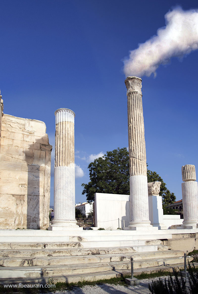 hadrian library, Athens, Greece