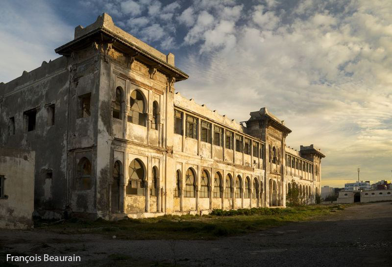 Rabat, maroc, hmf, marie Feuillet, lyautey, hopital, ruine, océan, dar et bahr, dar el ksahr