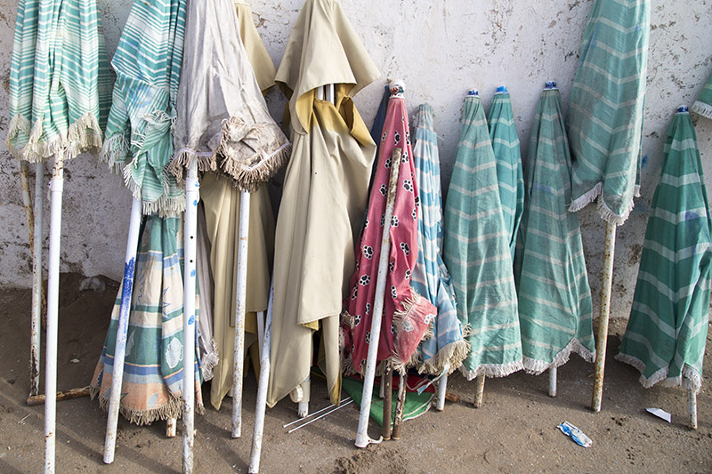 parasols, oudayas, rabat